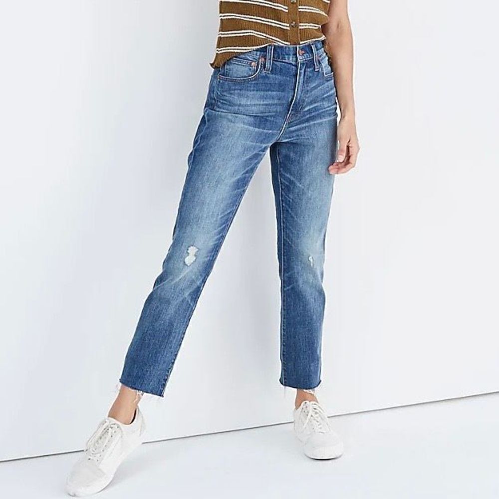 Madewell High Rise Slim Boyjean